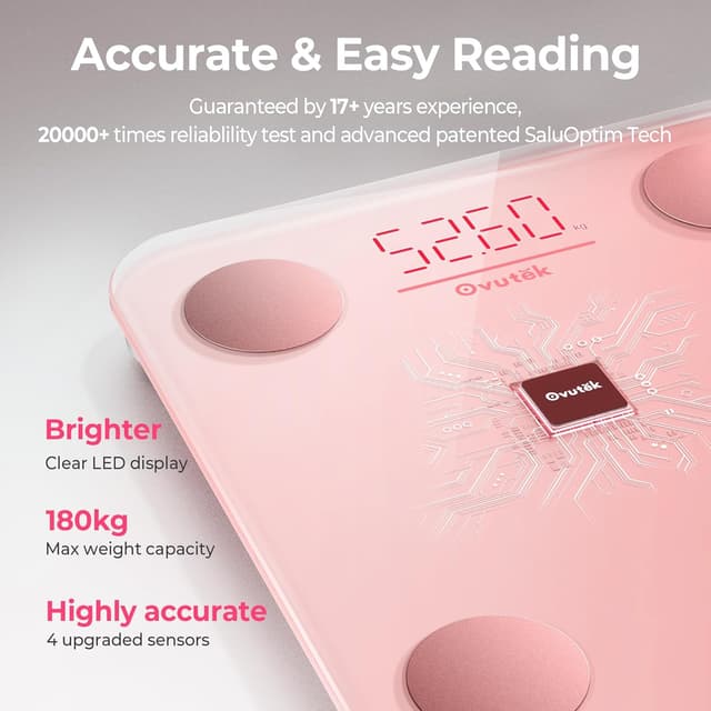 Thumbnail 4 de Ovutek Smart Scale 14-Metric Body Composition