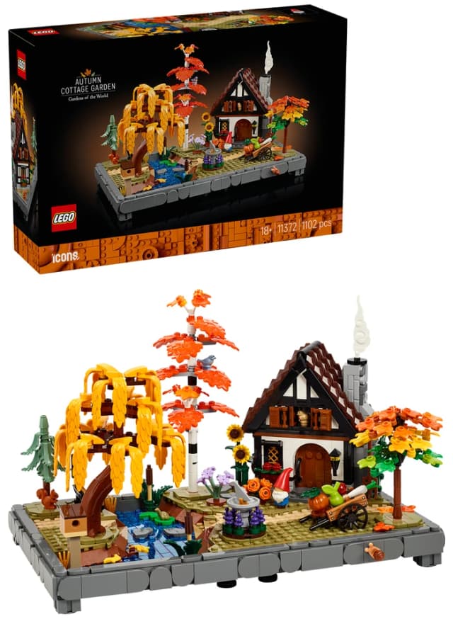 Thumbnail 9 de LEGO Icons Herbstlicher Landhausgarten 11372