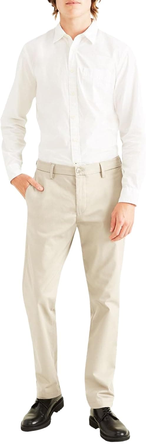 Thumbnail 3 de Dockers Signature Khaki Slim Gris 32W 30L