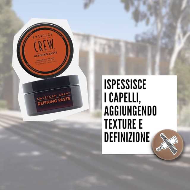 Detalle 2 de American Crew Defining Paste cera styling uomo