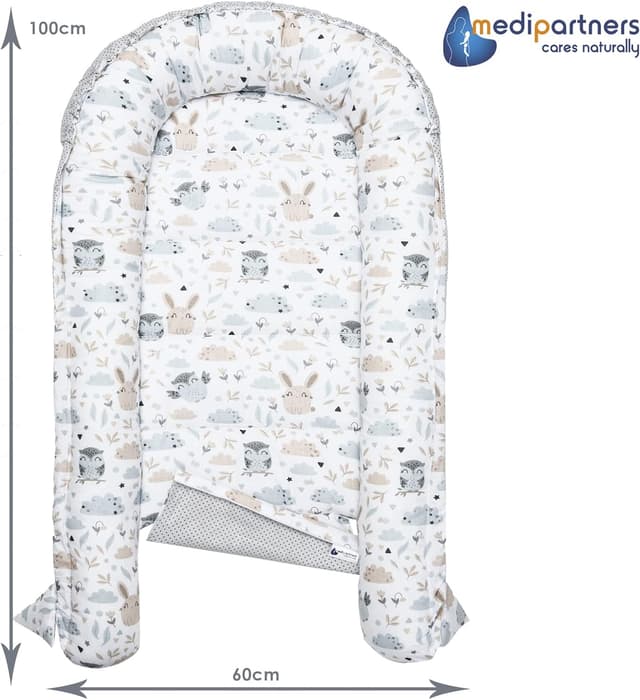 Thumbnail 3 de Medi Partners Nido Bebé 5 Piezas 100% Algodón 🌟