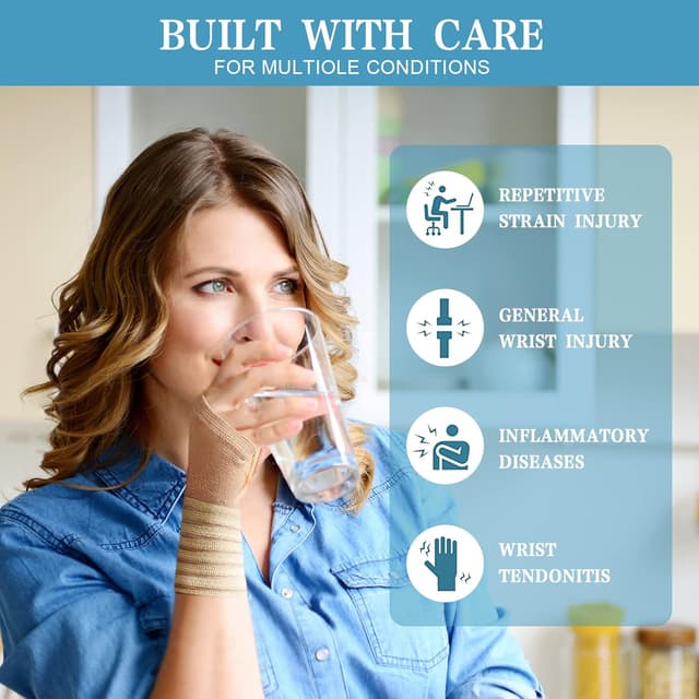 Detalle de ACWOO fasce da polso 2 pezzi