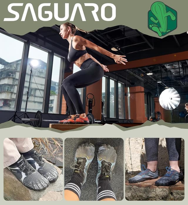 Thumbnail 6 de SAGUARO Scarpe Barefoot minimaliste uomo