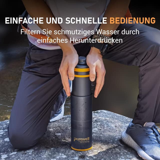 Detalle 2 de Purewell Gourde Filtrante Outdoor 500ml