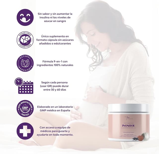 Thumbnail 9 de Inositol Myo & D-Chiro PCOS 4100MG 🌿 – Balance hormonal y metabolismo