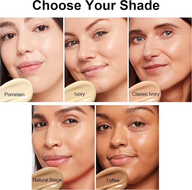 Thumbnail 4 de FV Base Maquillaje Hidratante 💧 Natural & Larga Duración, 30g