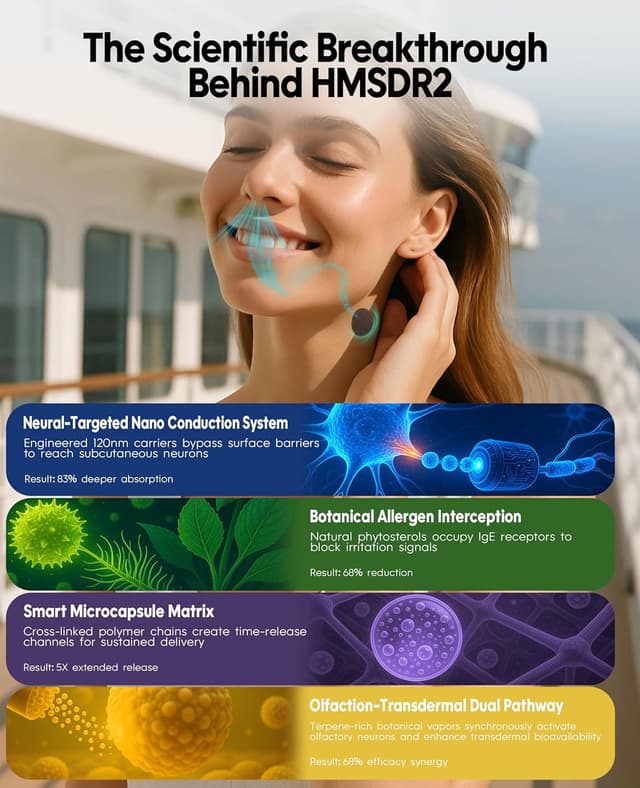 Detalle de Hionfurt HMSDR2 64 Stück Reisekrankheitspflaster