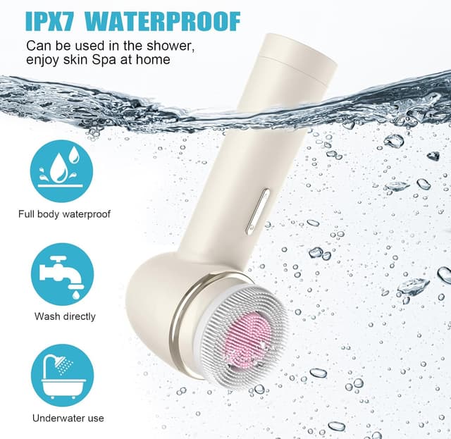 Detalle de MYCARBON Face Brush IPX7 cleansing