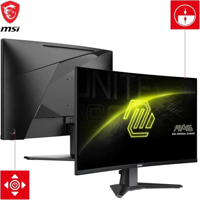 Thumbnail 2 de MSI MAG 27C6F Monitor Curvo Gaming 27" FHD