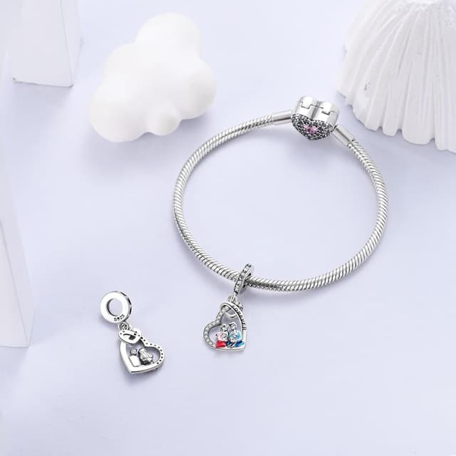 Thumbnail 3 de QIKAOLA Charm Anhänger 925 Silber 4,5 mm