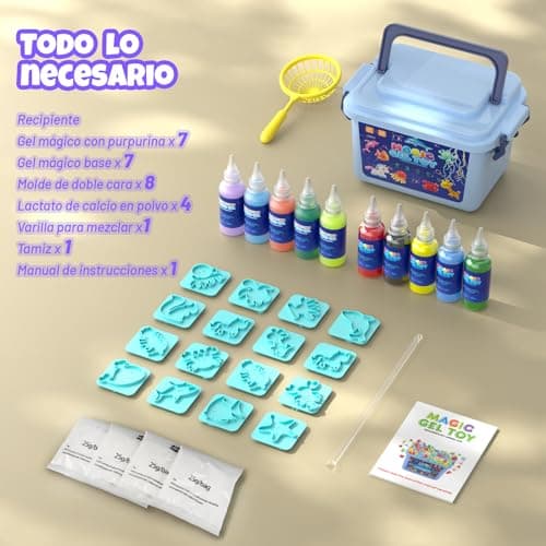 Thumbnail 6 de Hot Bee Magic Water Gel, 10 couleurs, 8 moules ⚙