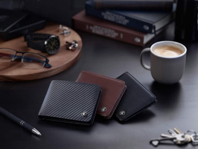 Detalle 2 de POWR Portafoglio RFID in vera pelle