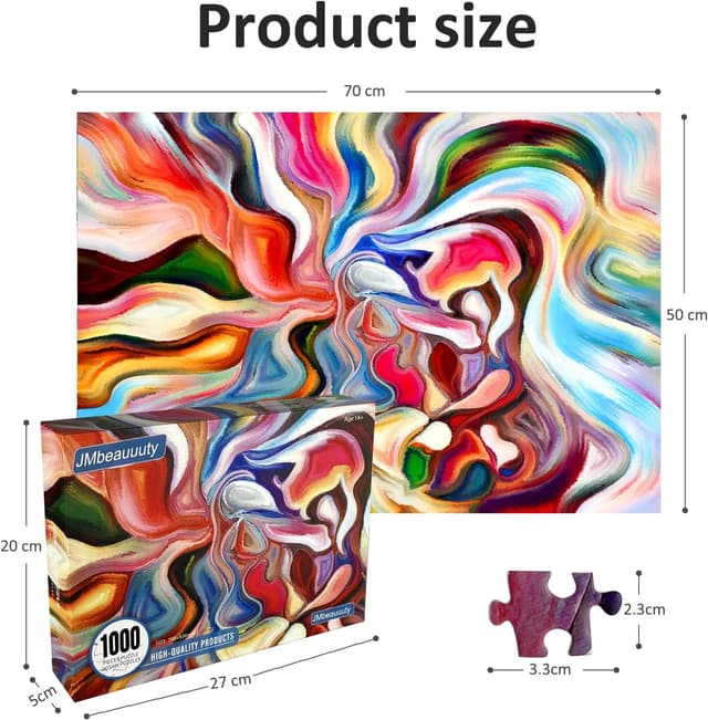 Detalle 1 de JMbeauuuty 1000 piece jigsaw puzzle 70 x 50cm