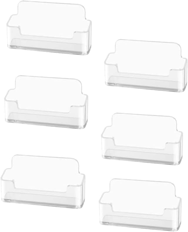 Thumbnail 2 de flintronic Porte-cartes de Visite Lot de 10 Transparent