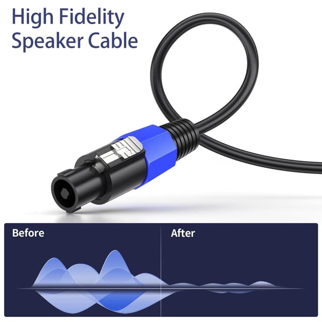 Detalle 2 de Speakon audio cable 30M 15 gauge