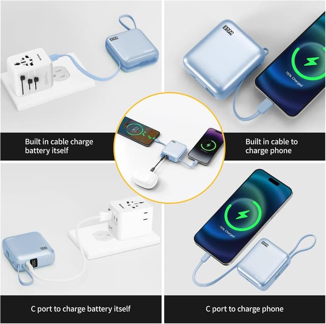 Thumbnail 3 de Hichain Mini Batterie 10000mAh 22,5W