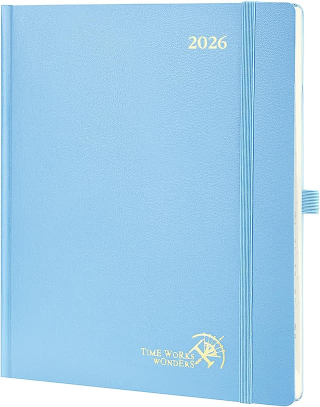 Detalle de POPRUN Diary 2026 appointment planner 26.5x21.5cm