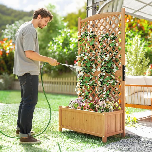 Thumbnail 5 de Outsunny Arriate 90x45x180 cm Jardin