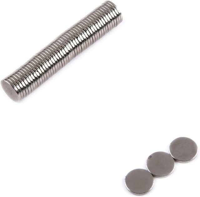 Detalle 2 de Yizhet 100 PCS 8x1mm Neodymium Magnets (N45) for Arts, Crafts, Home & Office