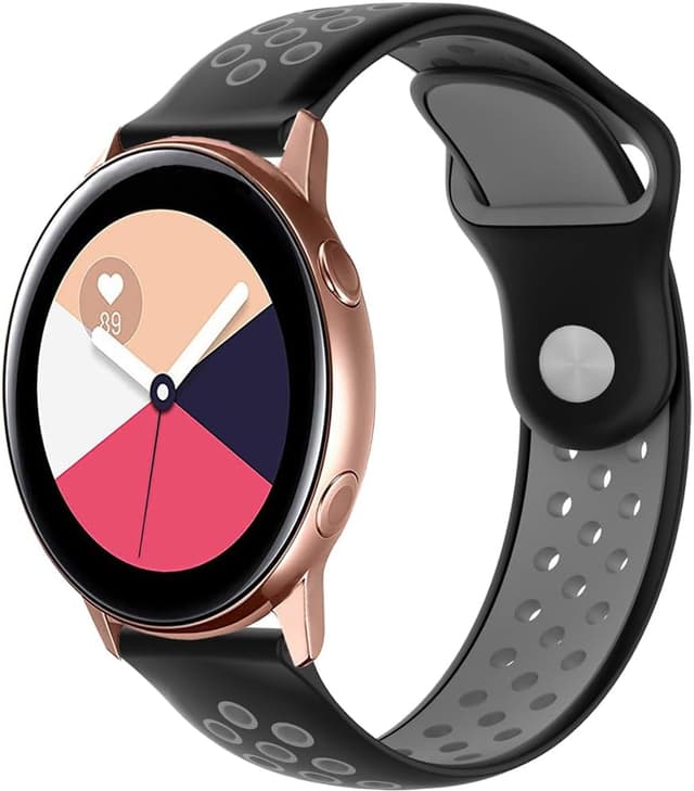 Thumbnail 6 de BYISYUE breathable 20mm silicone sport watch strap for Samsung Galaxy Watch (various sizes)