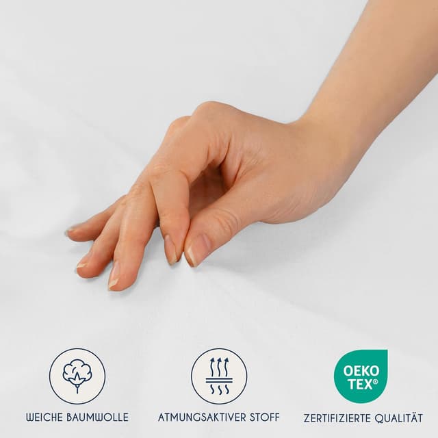 Thumbnail 4 de Dreamzie Spannbettlaken 140x190/200 cm