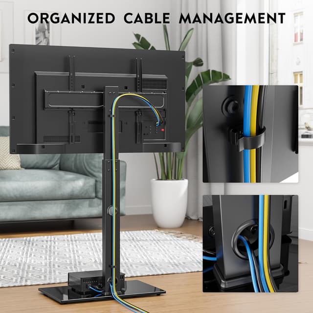 Thumbnail 4 de BONTEC TV Ständer 30–70 Zoll höhenverstellbar