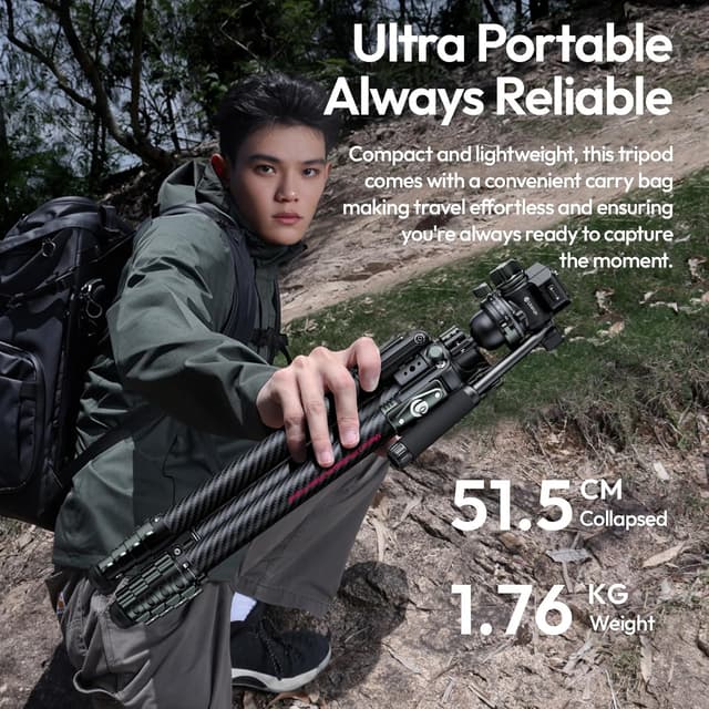 Detalle 2 de ULANZI JJ06 GlideGo Stativ 18 kg