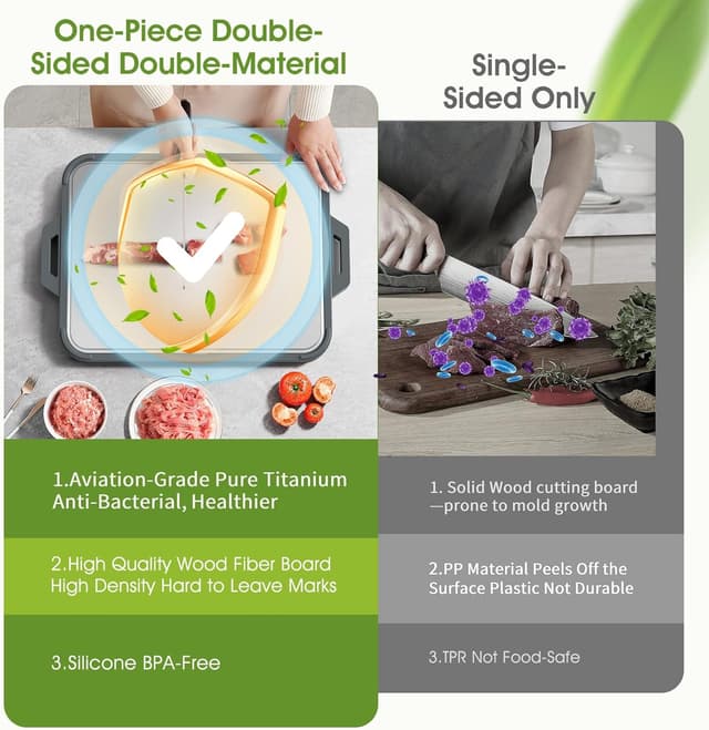 Thumbnail 4 de Titanium Cutting Board 16×11 🍽