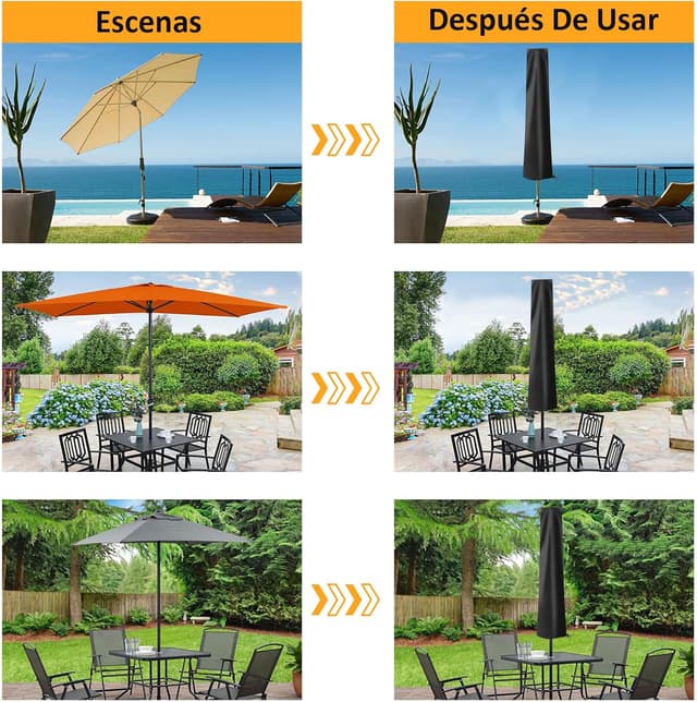 Thumbnail 5 de Aipwerer Sonnenschirm Schutzhülle 3m