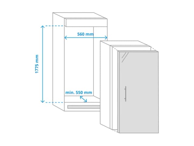 Thumbnail 5 de Siemens KI81RADD0 1-türiger Kühlschrank