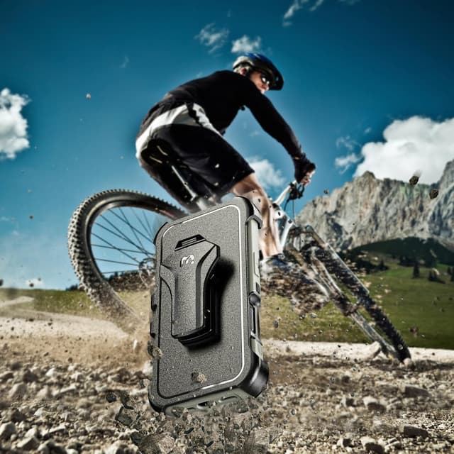 Thumbnail 6 de M MYBAT PRO Maverick Series Case for iPhone 17 with Belt Clip Holster, MagSafe + Screen Protector