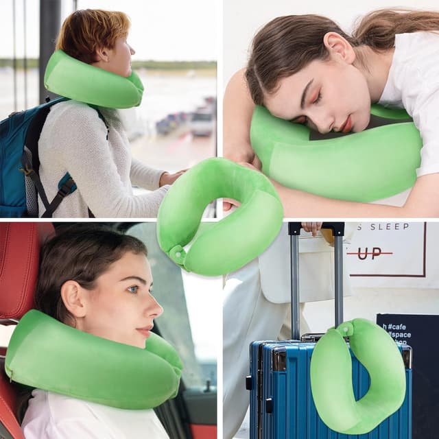 Detalle 2 de FEUFOAM neck travel pillow memory foam
