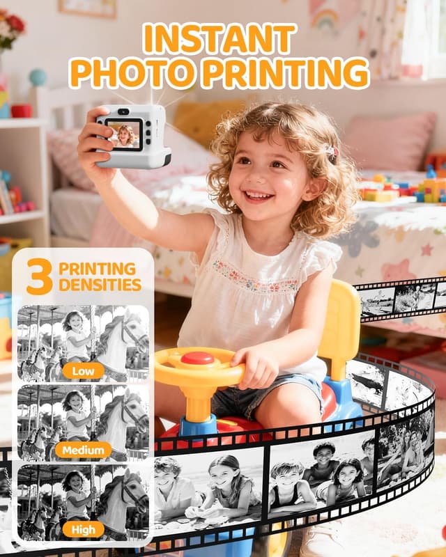 Detalle 1 de CalineGam Kinderkamera Sofortbildkamera 32 GB