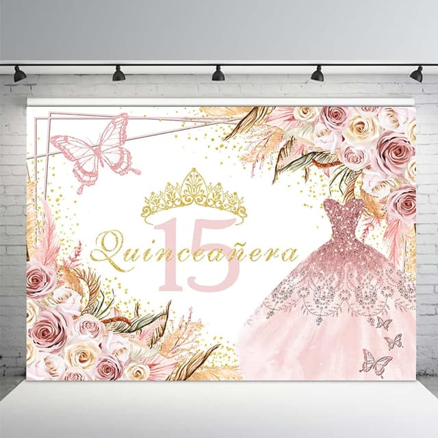 Thumbnail 6 de APROPHIC Quinceañera Hintergrund 210x150 cm