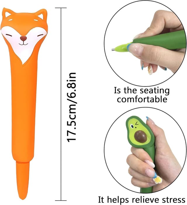 Detalle 2 de Reofrey Diamond Painting Stift – Motiv-Set mit weichem Schaumstoffgriff für Diamond-Art DIY (Fuchs)