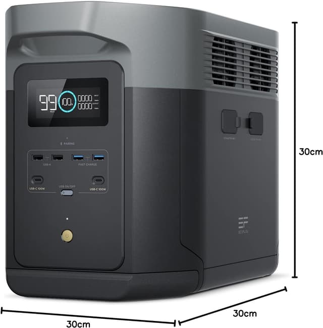 Thumbnail 9 de EcoFlow DELTA 2 Max 📦 BaterÃa LFP 2048Wh, Generador Solar