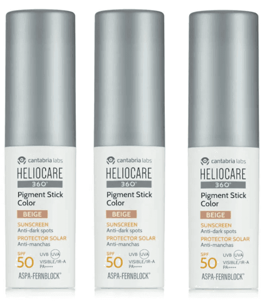 Imagen de Cantabria Labs Heliocare Pigment Color Stick SPF 50 3 uds en OfertitasTOP