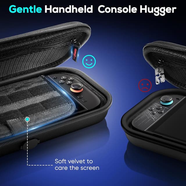 Thumbnail 4 de Auarte Switch 2 Carrying Case with 10-Game Storage