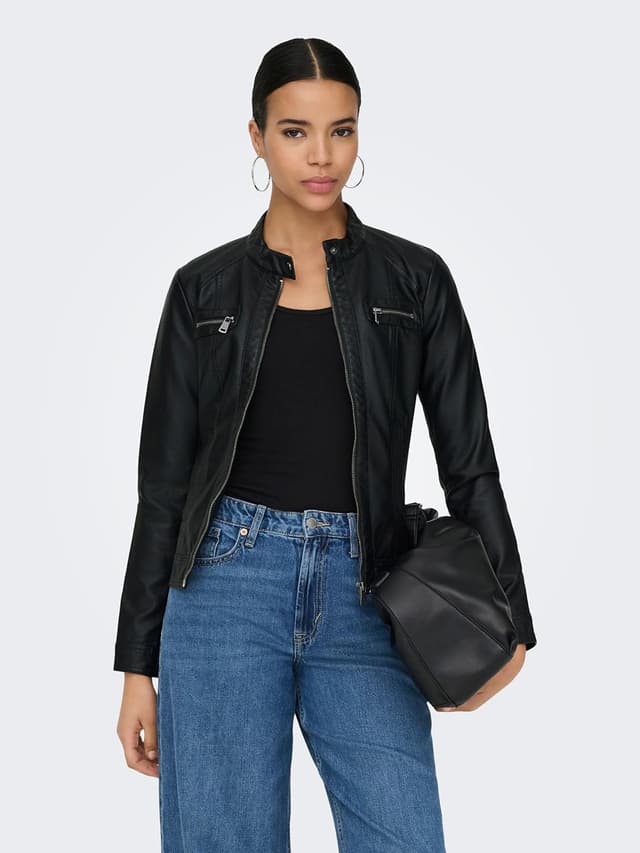 Detalle 2 de ONLY veste en simili-cuir ONLBANDIT