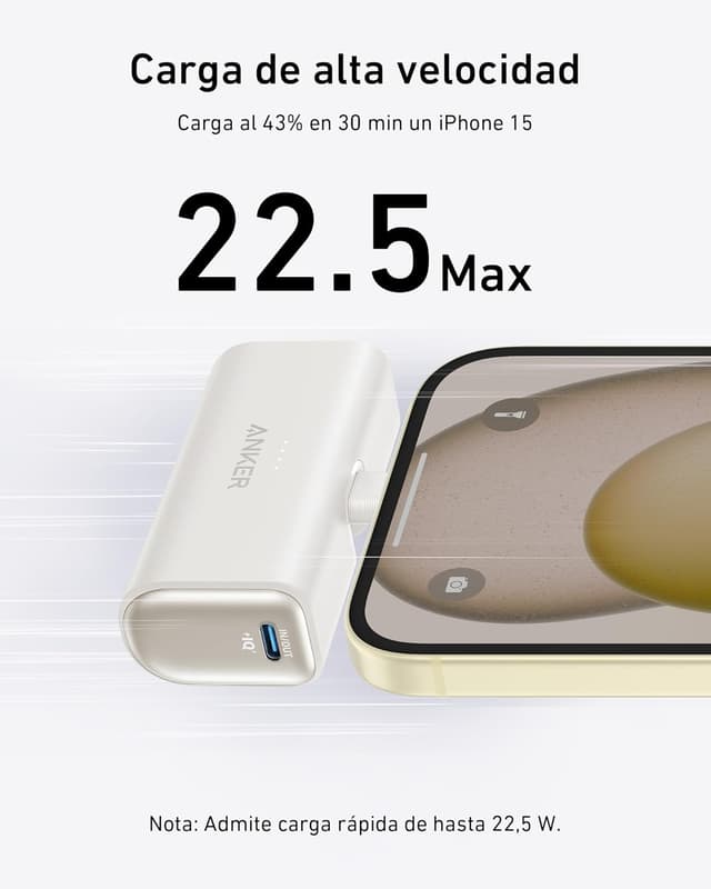 Thumbnail 1 de Anker Nano Powerbank 5000 mAh ⚡ Compacto y potente