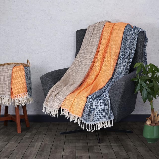 Thumbnail 4 de Tuiste Telo Mare Arancione 100x180