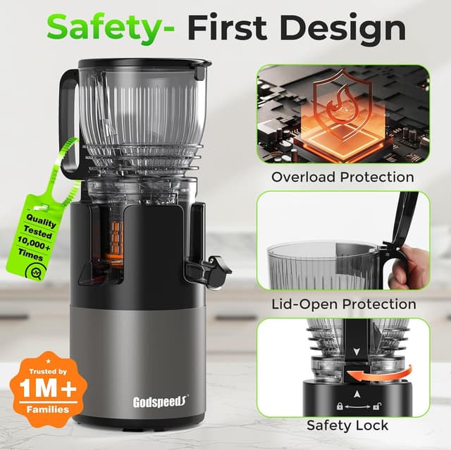 Thumbnail 6 de Godspeeds Juicer 5.8" Feed Chute 🥤