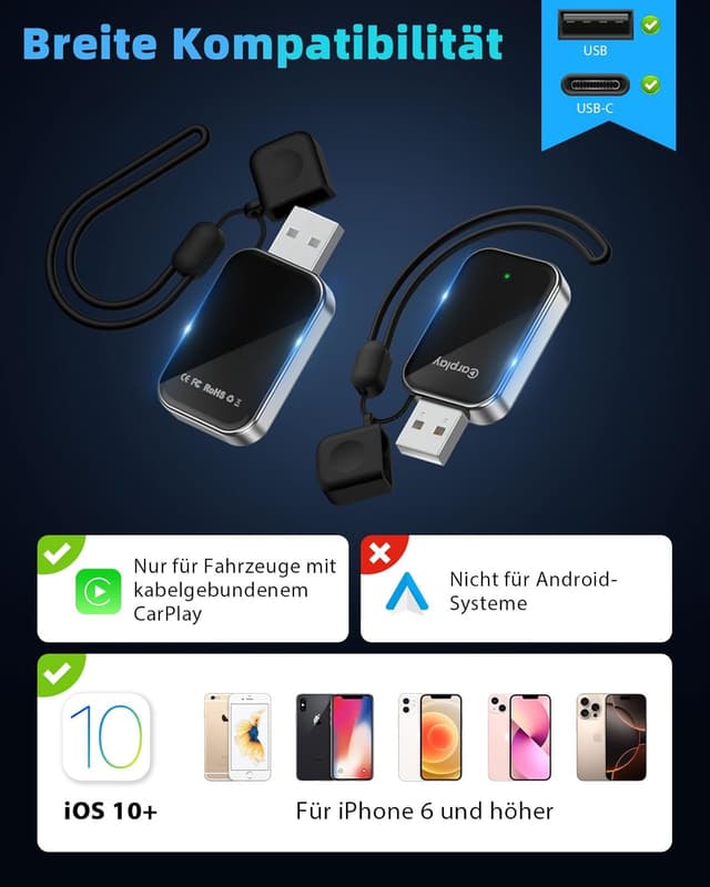 Thumbnail 6 de MoKo CarPlay Wireless Adapter 2025