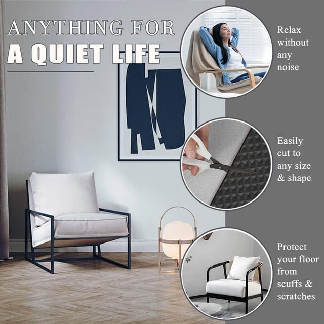 Thumbnail 5 de Yelanon 63mm Non Slip Furniture Pads 24