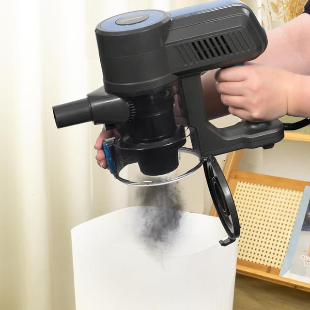 Detalle de Akitas S12 corded bagless 2-in-1 vacuum with handheld & stick mode