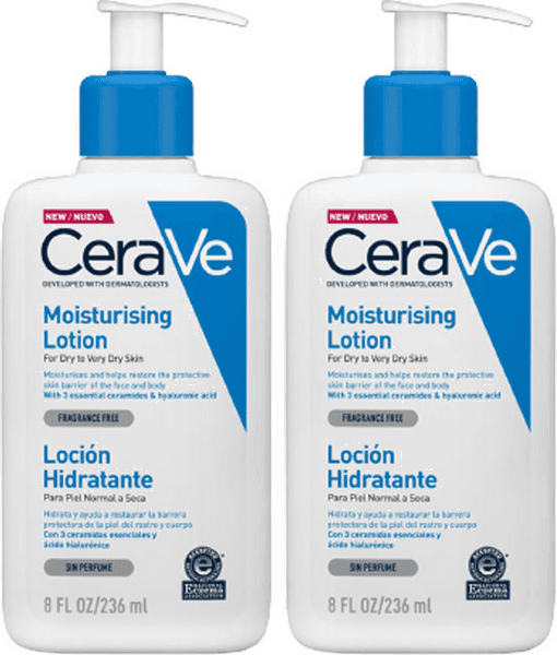 Detalle de CeraVe Loción Hidratante 2x236 ml