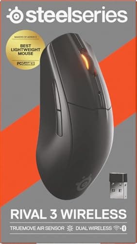 Thumbnail 12 de SteelSeries Rival 3 Wireless Gen 2 ratón gaming 18.000 dpi 🖱
