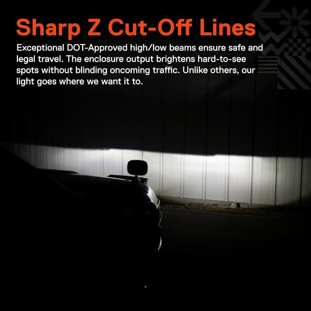 Thumbnail 2 de TRUE MODS 5x7 6054 LED Headlight H6054 for Jeep & more