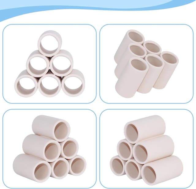 Thumbnail 3 de MC MEICHUANG 6-Tube Ceramic Shrimp Shelter for Aquariums 🐠