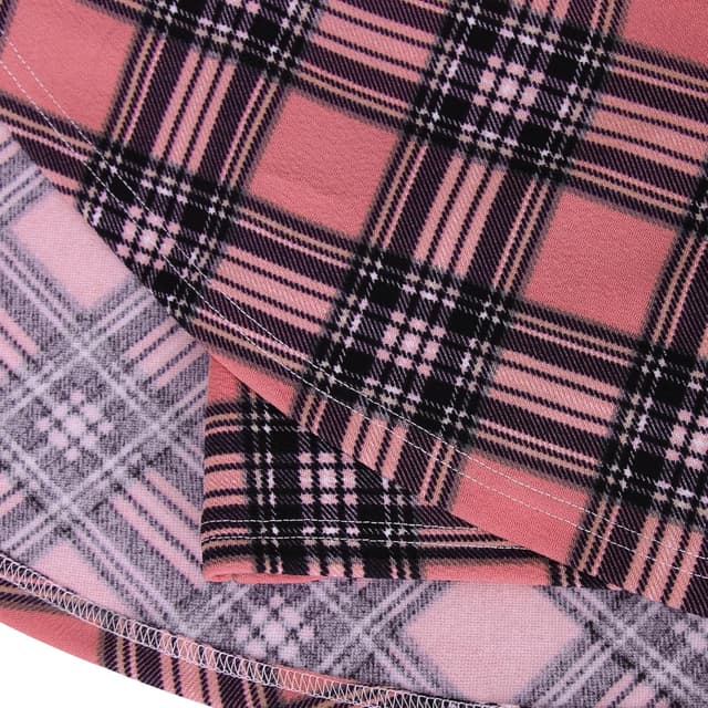 Detalle de DJT Mini Skater-Rock für Mädchen mit integrierten Shorts – Basic Solid